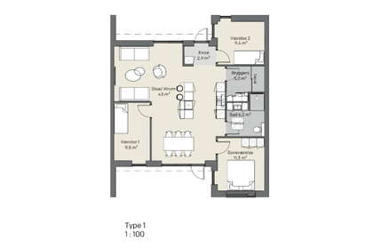 Visual presentation of the listing