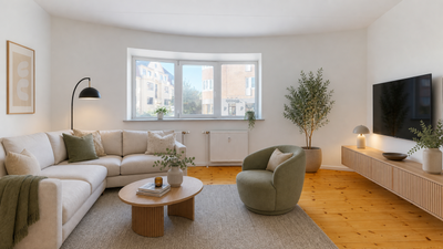 Lys og rummelig 3-værelses lejlighed på 96 m² - Prinsensgade, Aalborg - 2