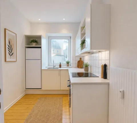 apartment Lys og rummelig 3-værelses lejlighed på 96 m²