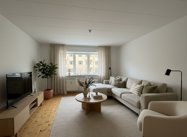 Visual presentation of the listing