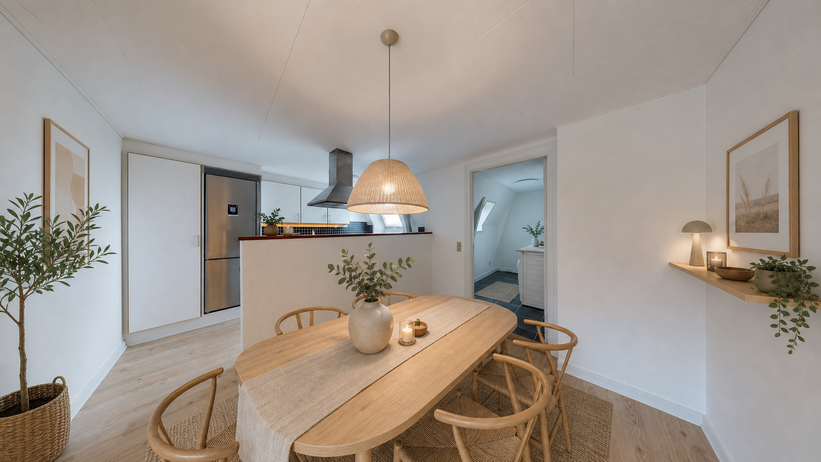 apartment Large penthouse apartment centrally located in Aalborg