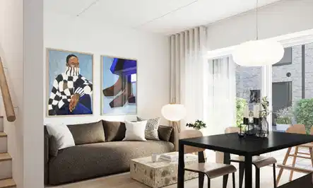 townhouse Moderne lejlighed ved Strandpromenaden