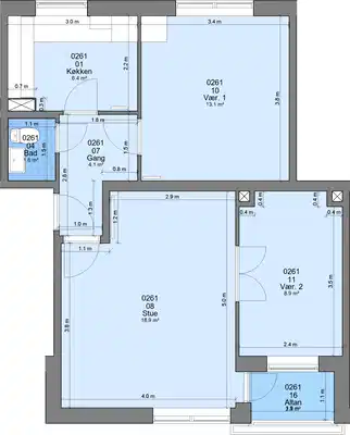 apartment Dejlig familiebolig i 8930 Randers NØ