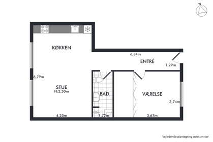 Visual presentation of the listing