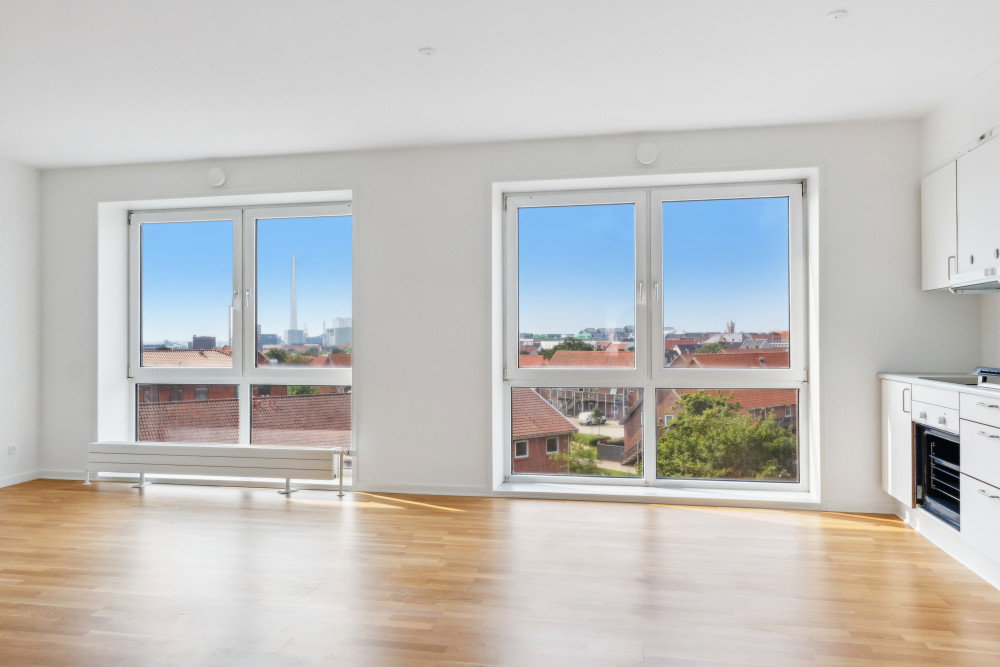 apartment Lys 2-værelses lejlighed med elevator i rolige omgivelser