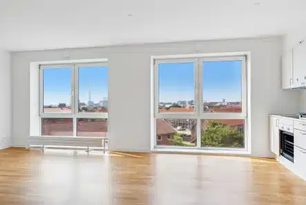 apartment Lys 2-værelses lejlighed med elevator i rolige omgivelser
