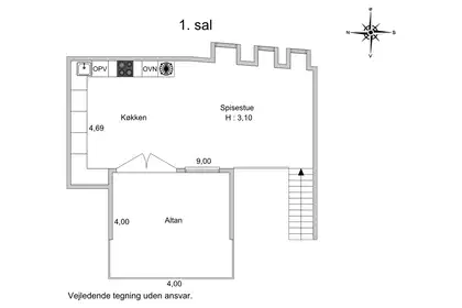 Visual presentation of the listing
