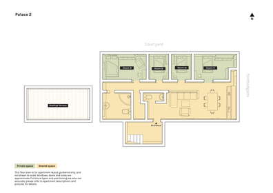 Visual presentation of the listing