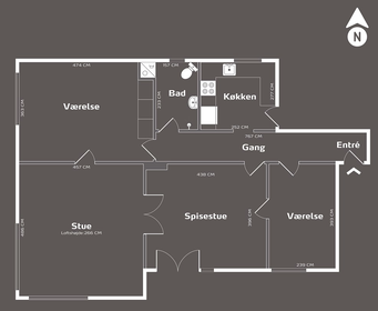 Visual presentation of the listing