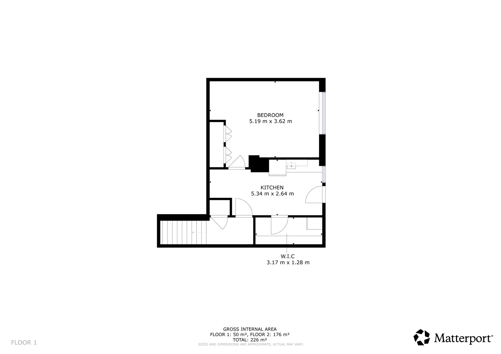 Visual presentation of the listing