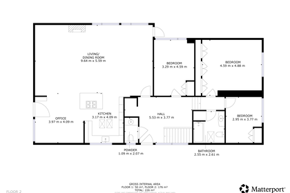 Visual presentation of the listing