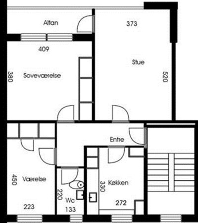 Renovated apartment with new windows and floors - Stenbakkevej, Frederikshavn - 1