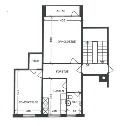 Renoveret lejlighed med nyere installationer - Provst Dreslers Vej, Frederikshavn - 4