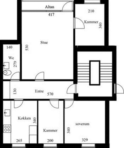 Renovated apartment with new bathroom and windows - Provst Dreslers Vej, Frederikshavn - 3