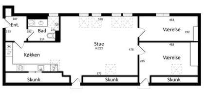 Visual presentation of the listing