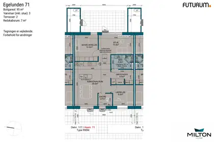 Visual presentation of the listing