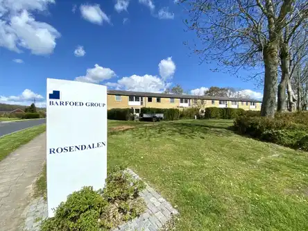 apartment Lys 1-værelses med privat have i Munkebo