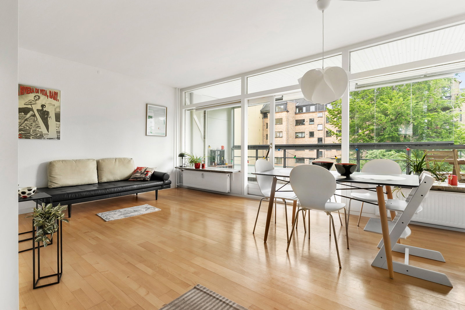 apartment Lys lejlighed på Frederiksberg med stor solrig altan