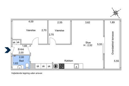 Visual presentation of the listing