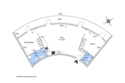 Visual presentation of the listing