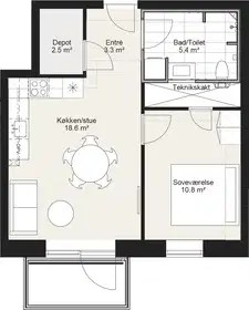 Visual presentation of the listing
