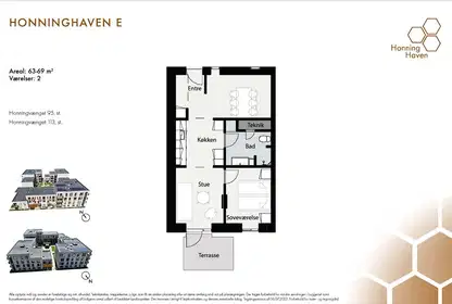 Visual presentation of the listing