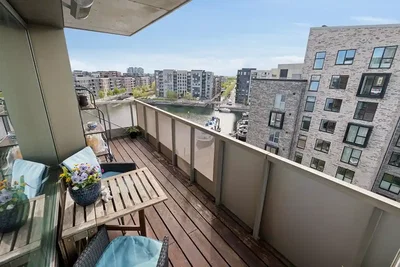 Privat tagterrasse med vandudsigt & unikke faciliteter - Frederikskaj, København SV - 3