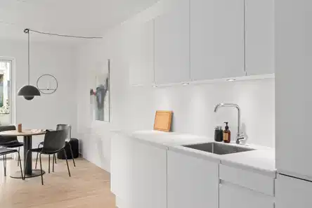apartment Lys 3-værelses stuelejlighed i Høiriisparken