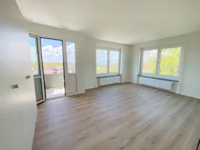 apartment Nyrenoveret 1-værelses med altan og Limfjordsudsigt