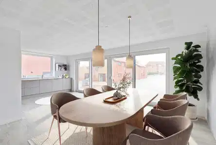 townhouse Moderne dobbelthus med 134 m² i roligt kvarter