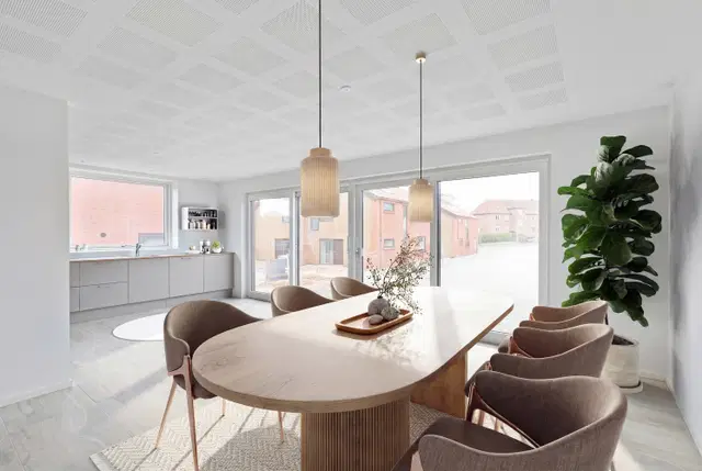 townhouse Moderne dobbelthus med 134 m² i roligt kvarter