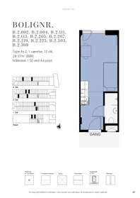 Visual presentation of the listing