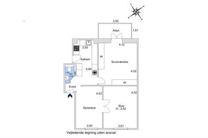 Visual presentation of the listing