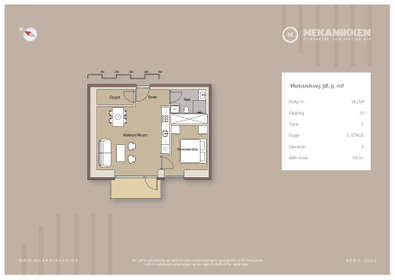 Visual presentation of the listing