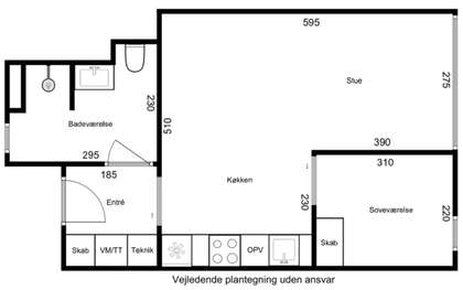 Visual presentation of the listing