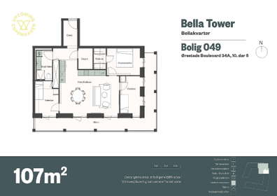 Visual presentation of the listing