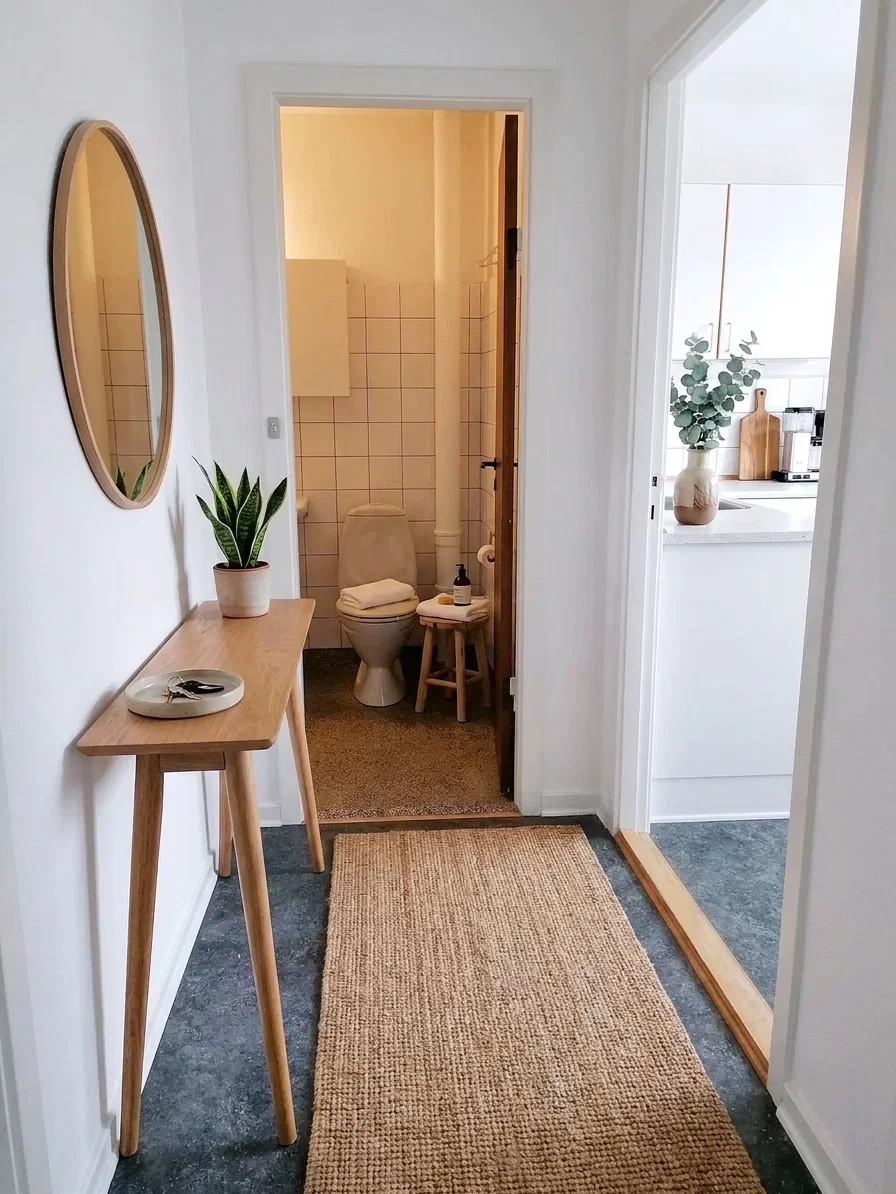 apartment Lys 2-værelses på 62 m2 med stor altan, elevator og gratis parkering