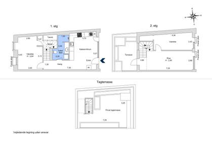 Visual presentation of the listing