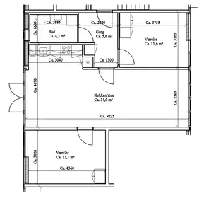 Visual presentation of the listing