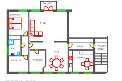 Visual presentation of the listing