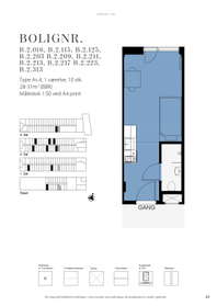 Visual presentation of the listing