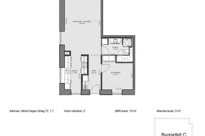 Visual presentation of the listing