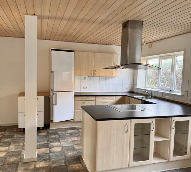 townhouse Rummelig 3-værelses bolig med terrasse i Aalestrup