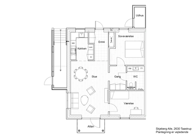Visual presentation of the listing