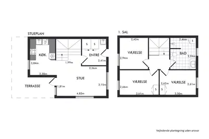 Visual presentation of the listing