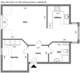 Visual presentation of the listing