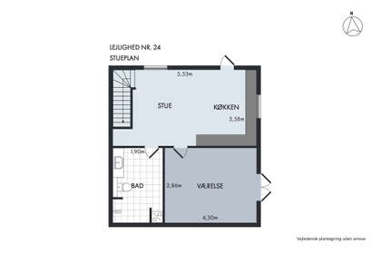 Visual presentation of the listing