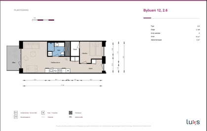 Visual presentation of the listing