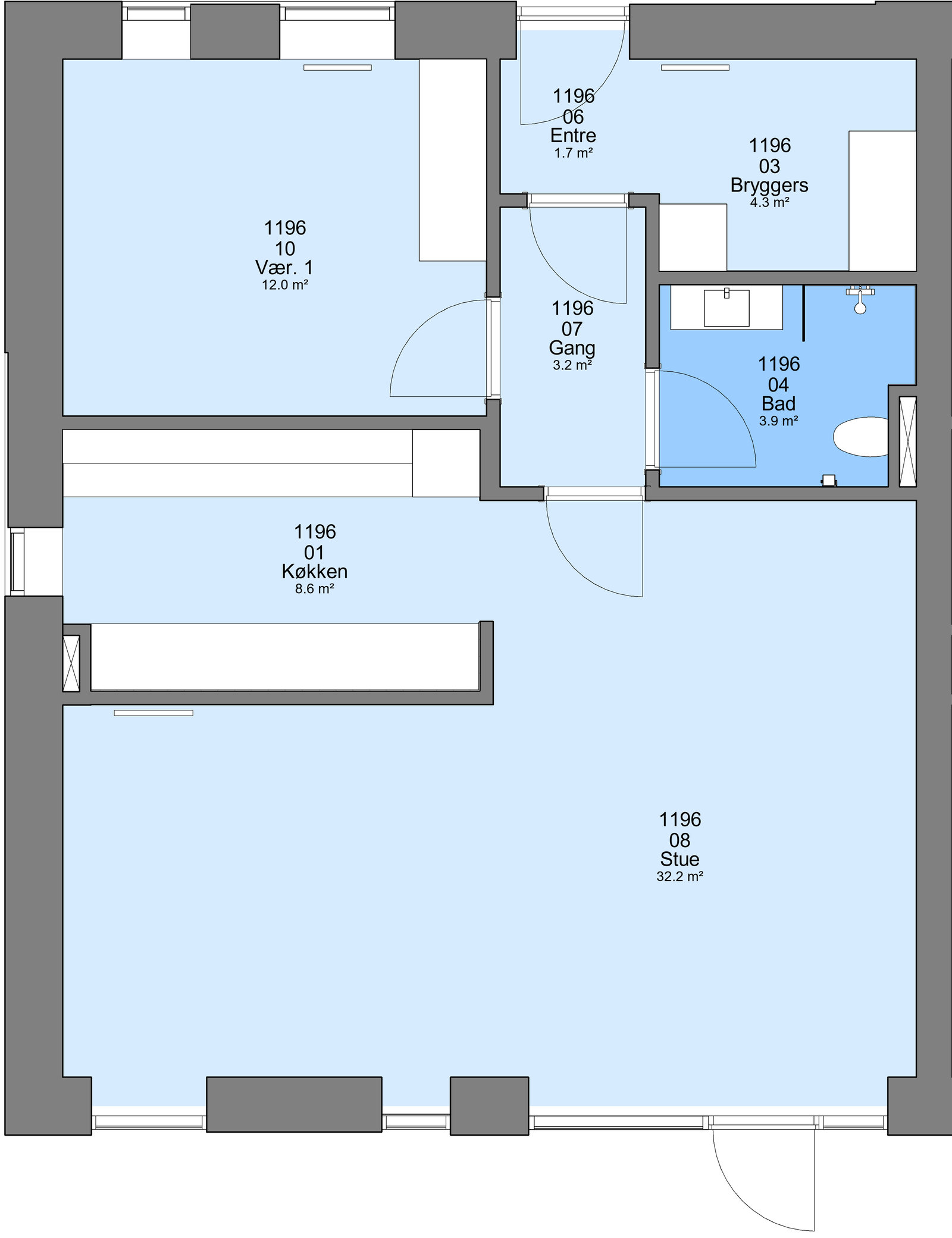 Visual presentation of the listing