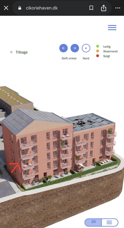 4 værelses lejlighed på 104 m2 i Nærheden - Cikoriegade, Hedehusene - 1